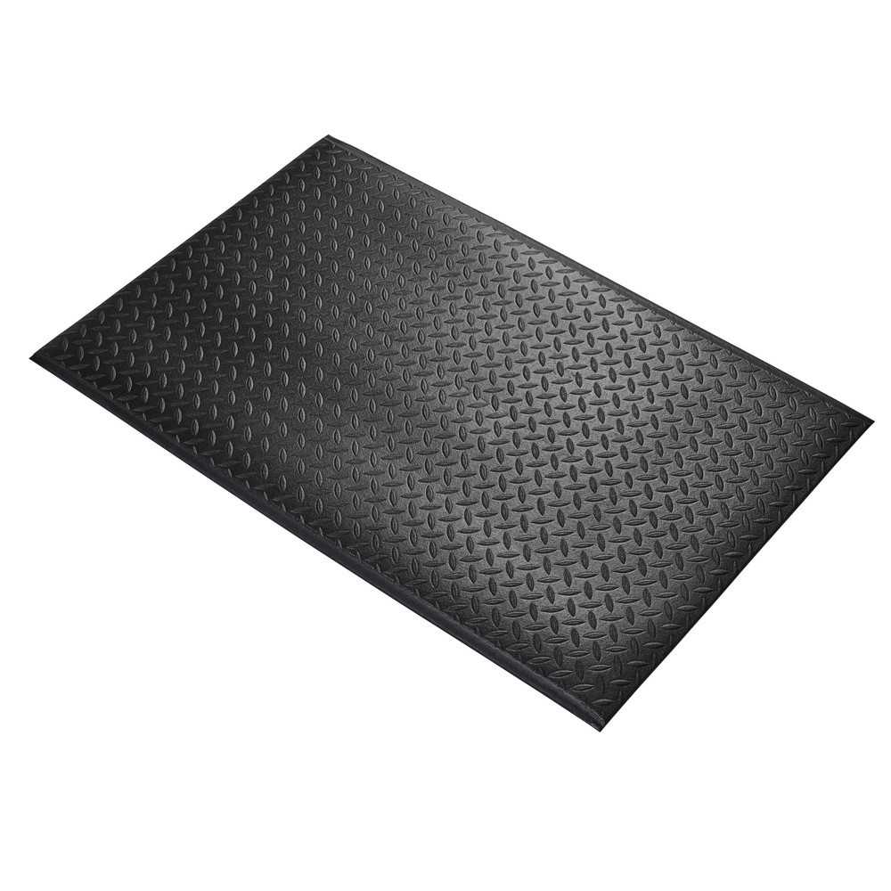 N° de l'image du produit 1 : COBA Tapis anti-fatigue Orthomat® Diamond, lxP 900 x ml mm, noir