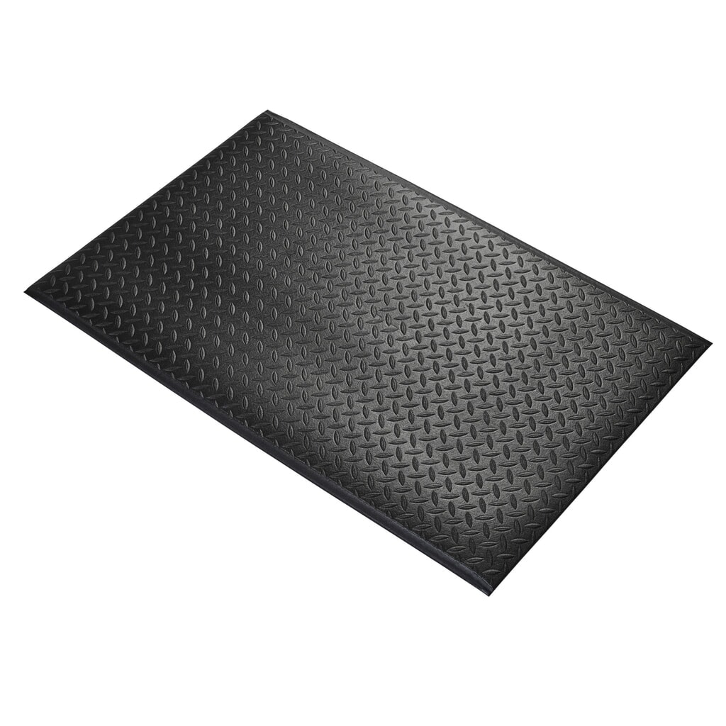 COBA Tapis anti-fatigue Orthomat® Diamond, lxP 900 x ml mm, noir Illustration du produit: COBA Tapis anti-fatigue Orthomat® Diamond, lxP 900 x ml mm, noir