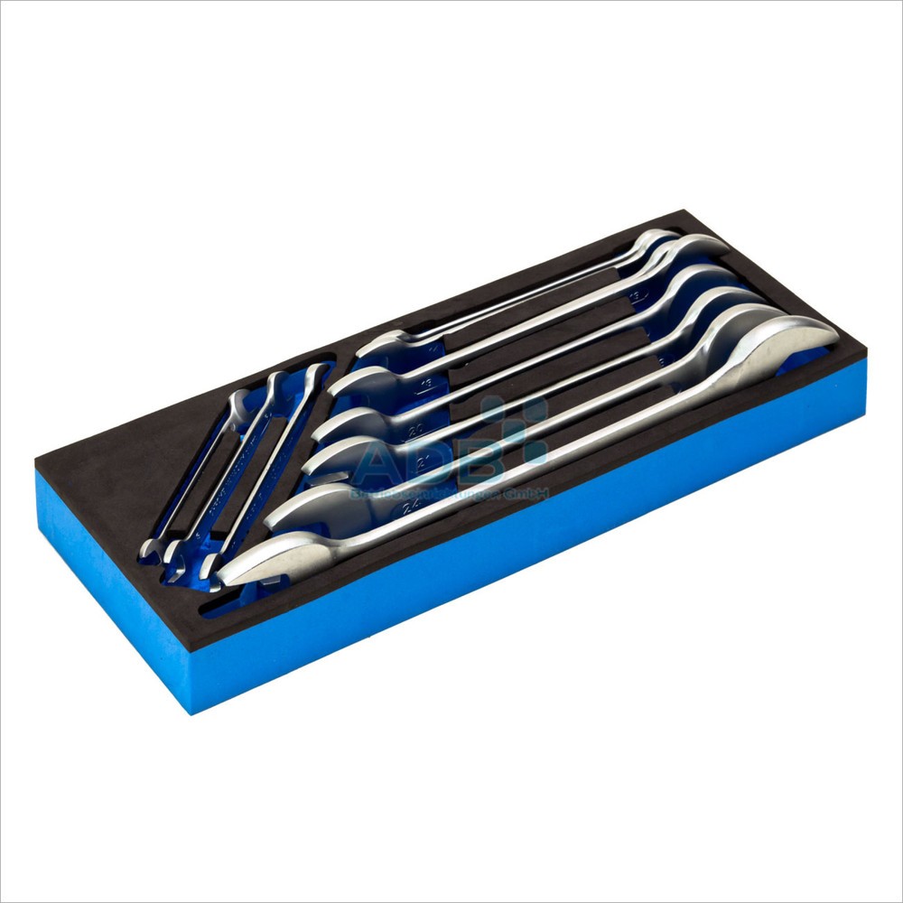 Illustration du produit: Coffret de rangement pour servante d'atelier pour jeu de 11 clés à fourche double