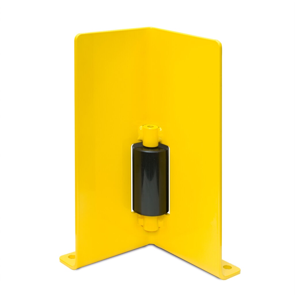 N° de l'image du produit 3 : Protection contre les chocs avec rouleau absorbant, cornière profilée, H x l x P 400 x 160 x 160 mm