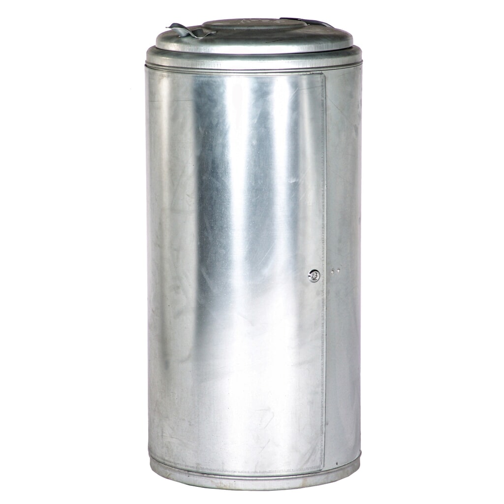 Illustration du produit: Collecteur de déchets AFS de RENNER, 120 litres, verrouillable, galvanisé