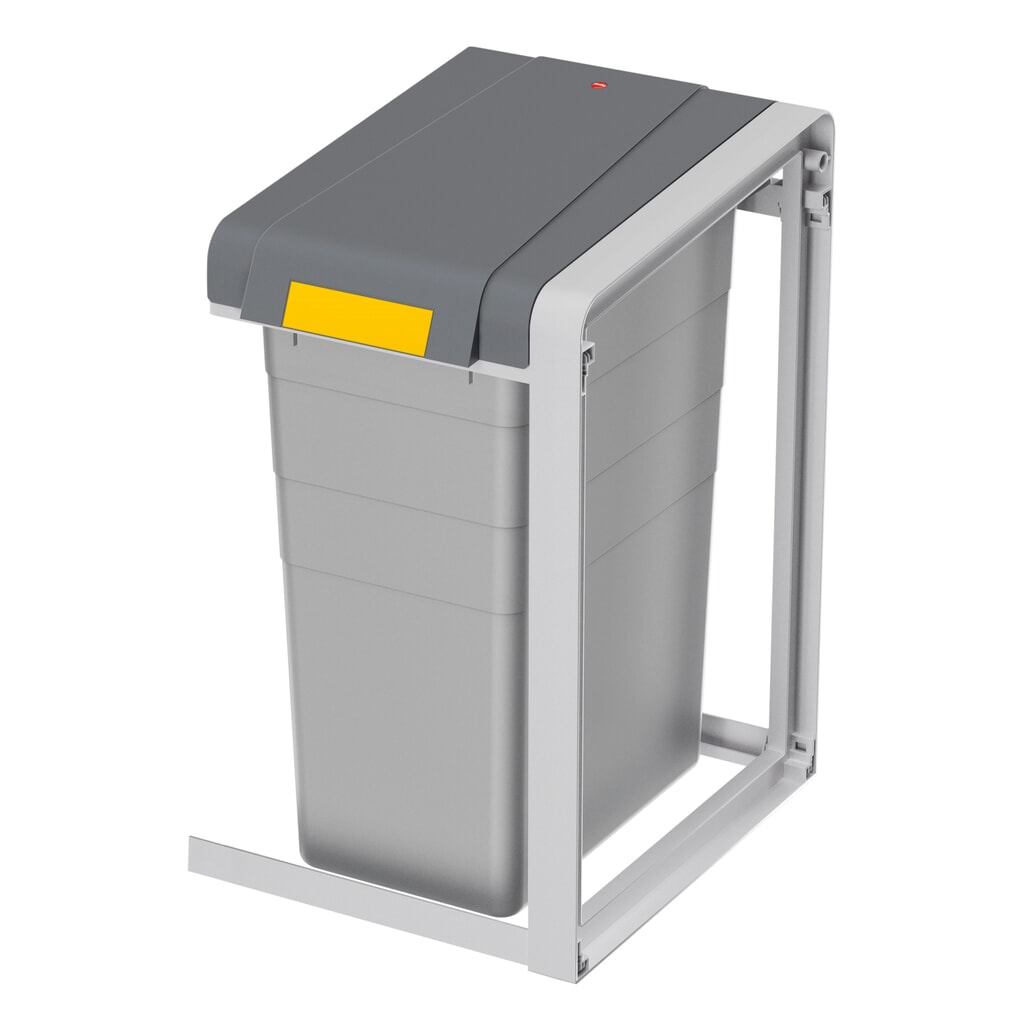 Illustration du produit: Collecteur de matériaux Hailo ProfiLine Öko XL, 38 litres, module d'extension, mat