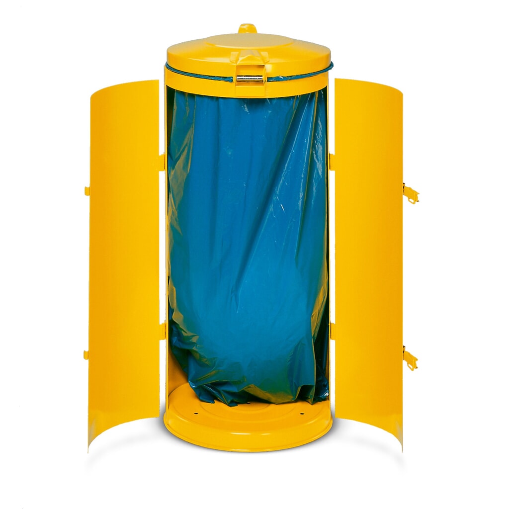 Collecteur de déchets VAR®, 120 litres, porte à doubles battants, anthracite N° de l'image du produit 3 : Collecteur de déchets VAR®, 120 litres, porte à doubles battants, anthracite