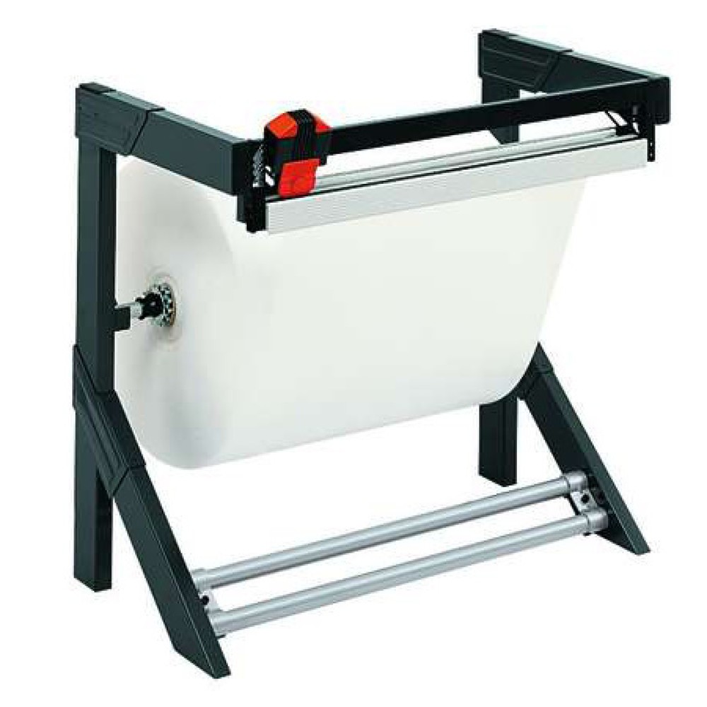 Illustration du produit: Rocholz support de découpe horizontal pour grandes bobines, poids de rouleau max. 200 kg, largeur de coupe 1000 mm
