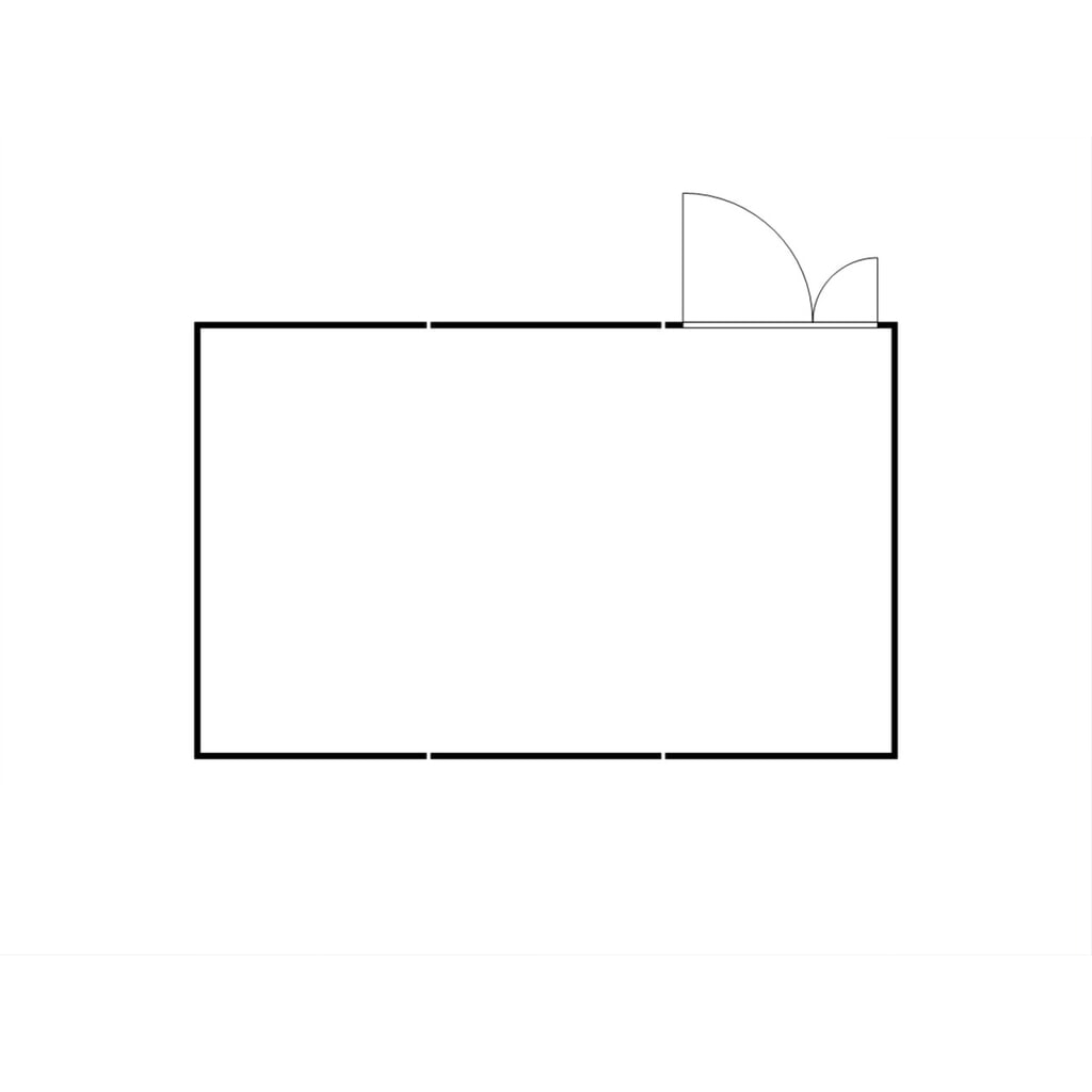 Combinaison de conteneur de matériaux FLADAFI®, démonté, 25 m², sans étagère, haut. x larg. x prof. 2 115 x 4 050 x 6 520 mm, porte à doubles battants (division asymétrique), au milieu du module N° de l'image du produit 2 : Combinaison de conteneur de matériaux FLADAFI®, démonté, 25 m², sans étagère, haut. x larg. x prof. 2 115 x 4 050 x 6 520 mm, porte à doubles battants (division asymétrique), au milieu du module