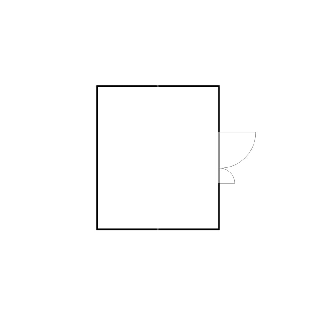 N° de l'image du produit 2 : Combinaison de conteneurs pour substances dangereuses SAFE Tank 4000, PLG, galvanisés, prémontés, dimensions extérieures 5 080x4 340x2 300 mm, porte à doubles battants (division asymétrique), au milieu du côté long, surface de stockage 21 m²