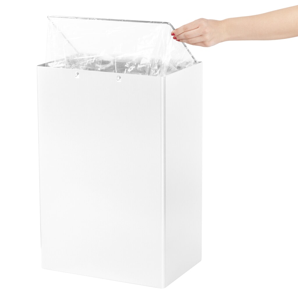 Conteneur à déchets Air-Wolf d’un volume de 50 litres blanc N° de l'image du produit 2 : Conteneur à déchets Air-Wolf d’un volume de 50 litres blanc