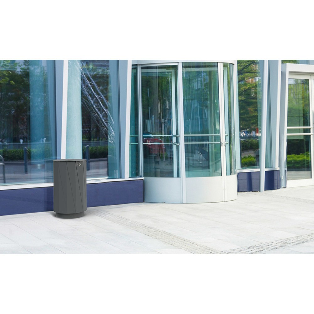N° de l'image du produit 2 : Conteneur à déchets RENNER, modèle 7007-00, 60 litres, bleu cobalt