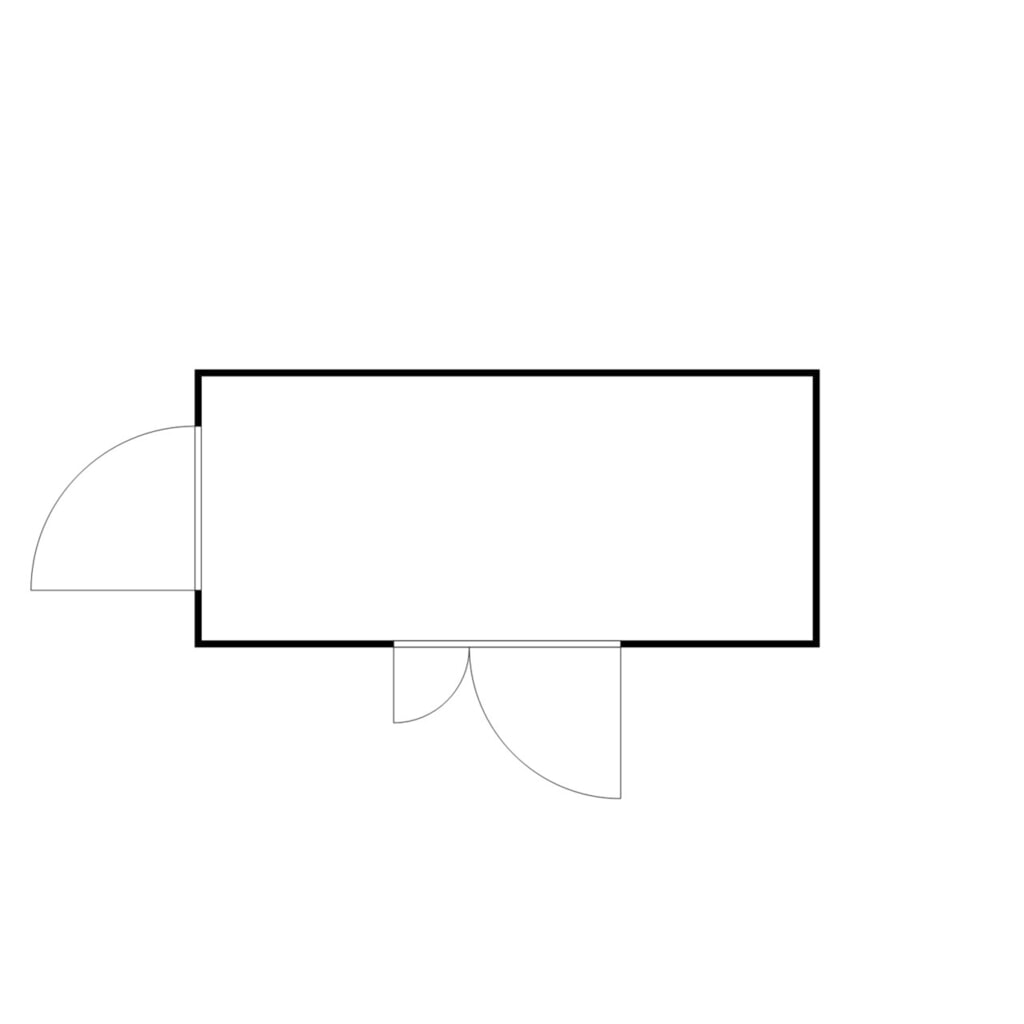 Conteneur à matériaux FLADAFI®, isolé, 10 m², avec sol isolé, haut. x larg. x prof. 2 500 x 5 080 x 2 170 mm, Porte à doubles battants ( division asymétrique), centrée sur le largeur, porte supplémentaire N° de l'image du produit 2 : Conteneur à matériaux FLADAFI®, isolé, 10 m², avec sol isolé, haut. x larg. x prof. 2 500 x 5 080 x 2 170 mm, Porte à doubles battants ( division asymétrique), centrée sur le largeur, porte supplémentaire