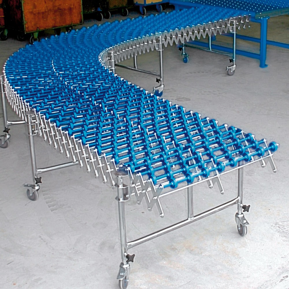 N° de l'image du produit 3 : Convoyeur à roulettes à ciseaux, longueur 2,2 à 7,9 m, largeur 600 mm