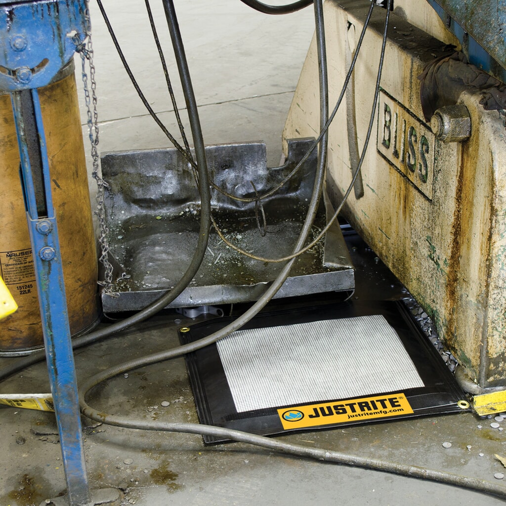 Coussinet absorbant Justrite, remplissage ultérieur possible, L x l 580 x 530 mm, capacité 5 l N° de l'image du produit 2 : Coussinet absorbant Justrite, remplissage ultérieur possible, L x l 580 x 530 mm, capacité 5 l