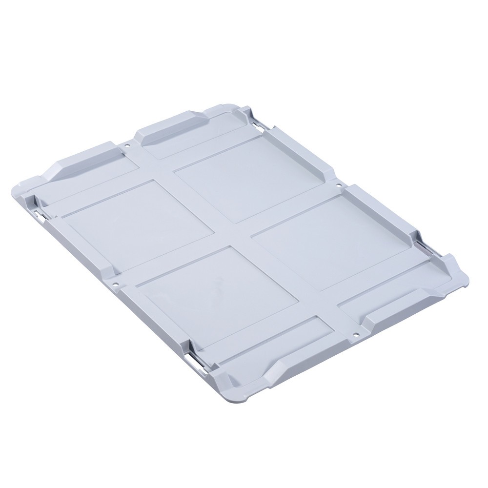 Illustration du produit: Couvercle de protection, sans fermetures pour bac empilable format Europe, pour lxP 400 x 300 mm