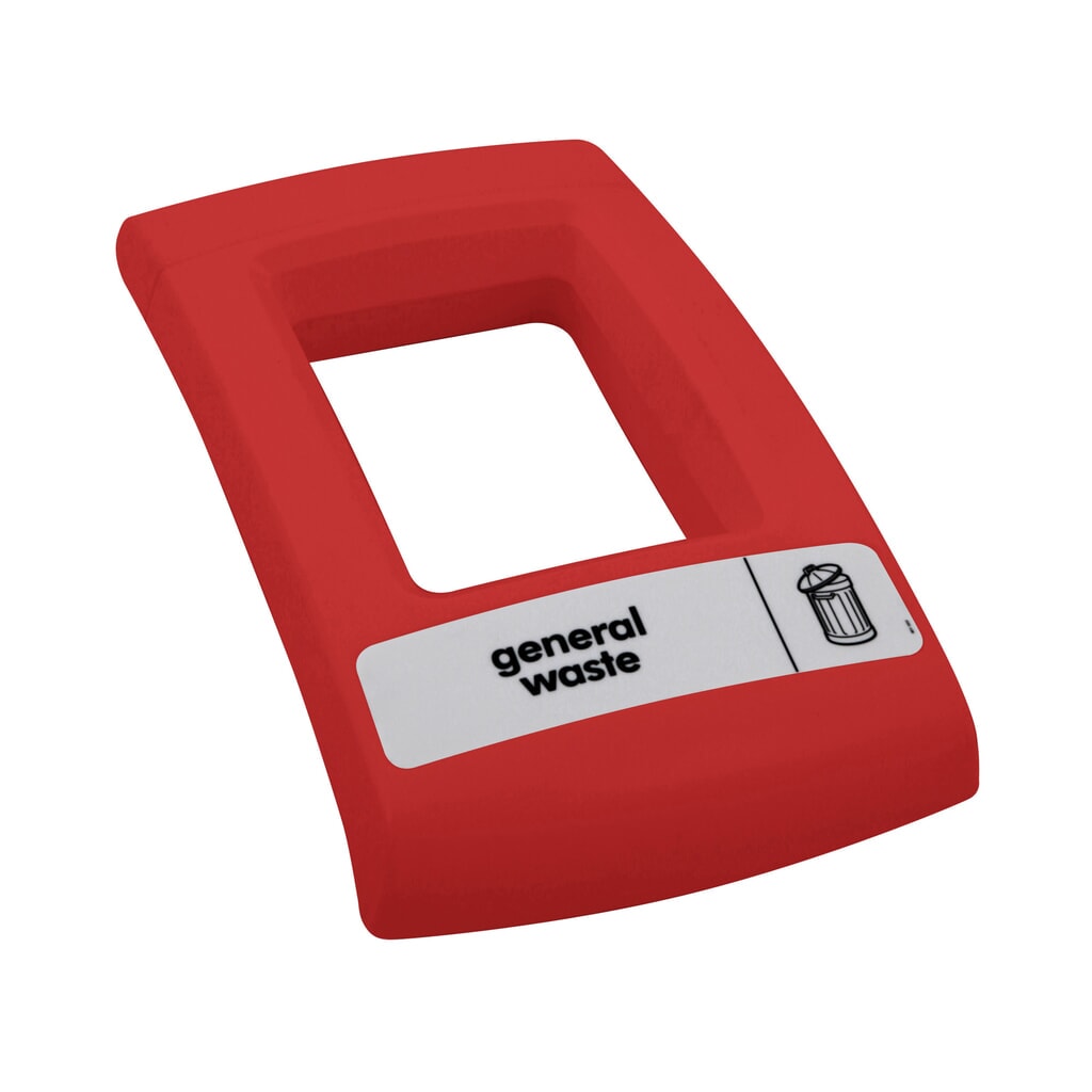 Couvercle ENVIROBIN, ouvert, rouge Illustration du produit: Couvercle ENVIROBIN, ouvert, rouge