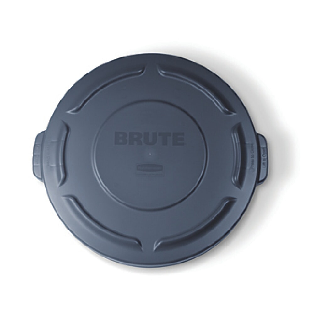 Illustration du produit: Couvercle pour conteneur universel Rubbermaid® 38 litres, rond, gris