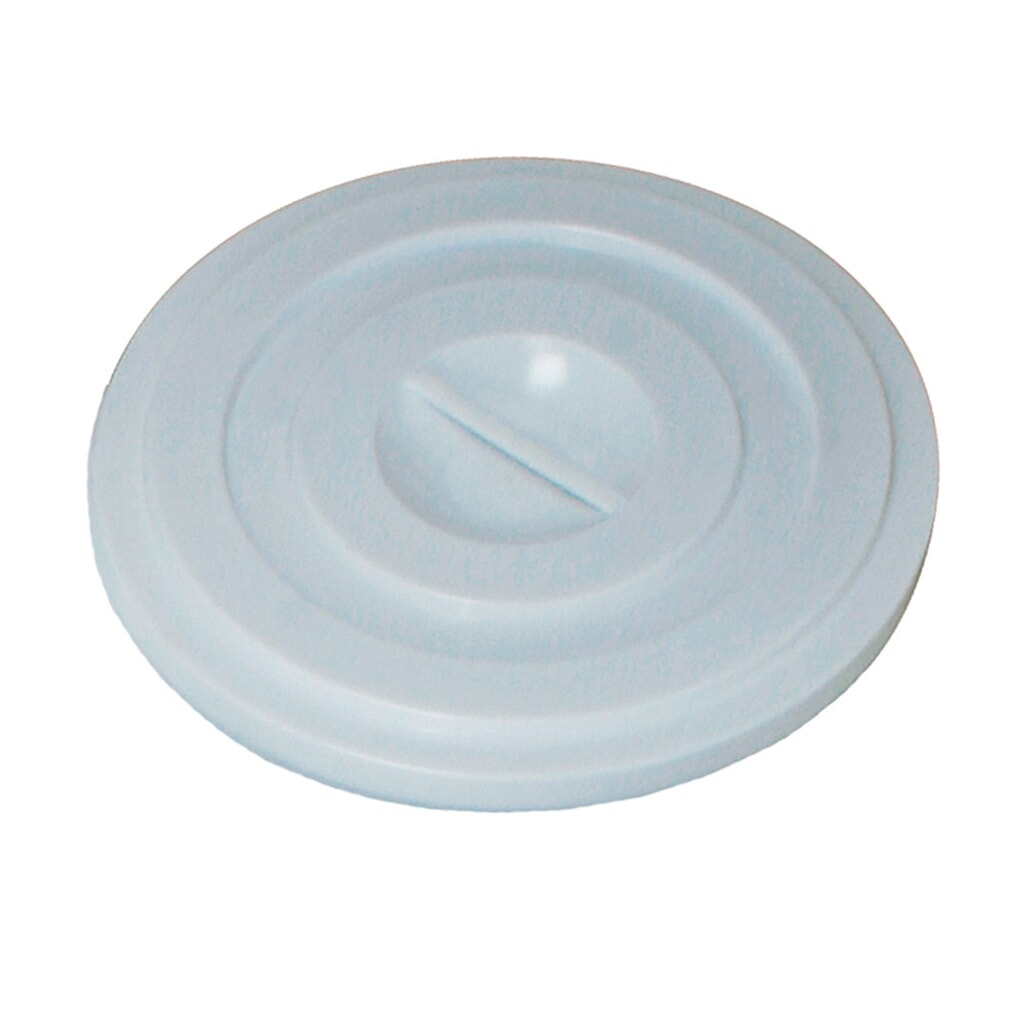 Illustration du produit: Couvercle pour poubelle ronde 50 litres, blanc