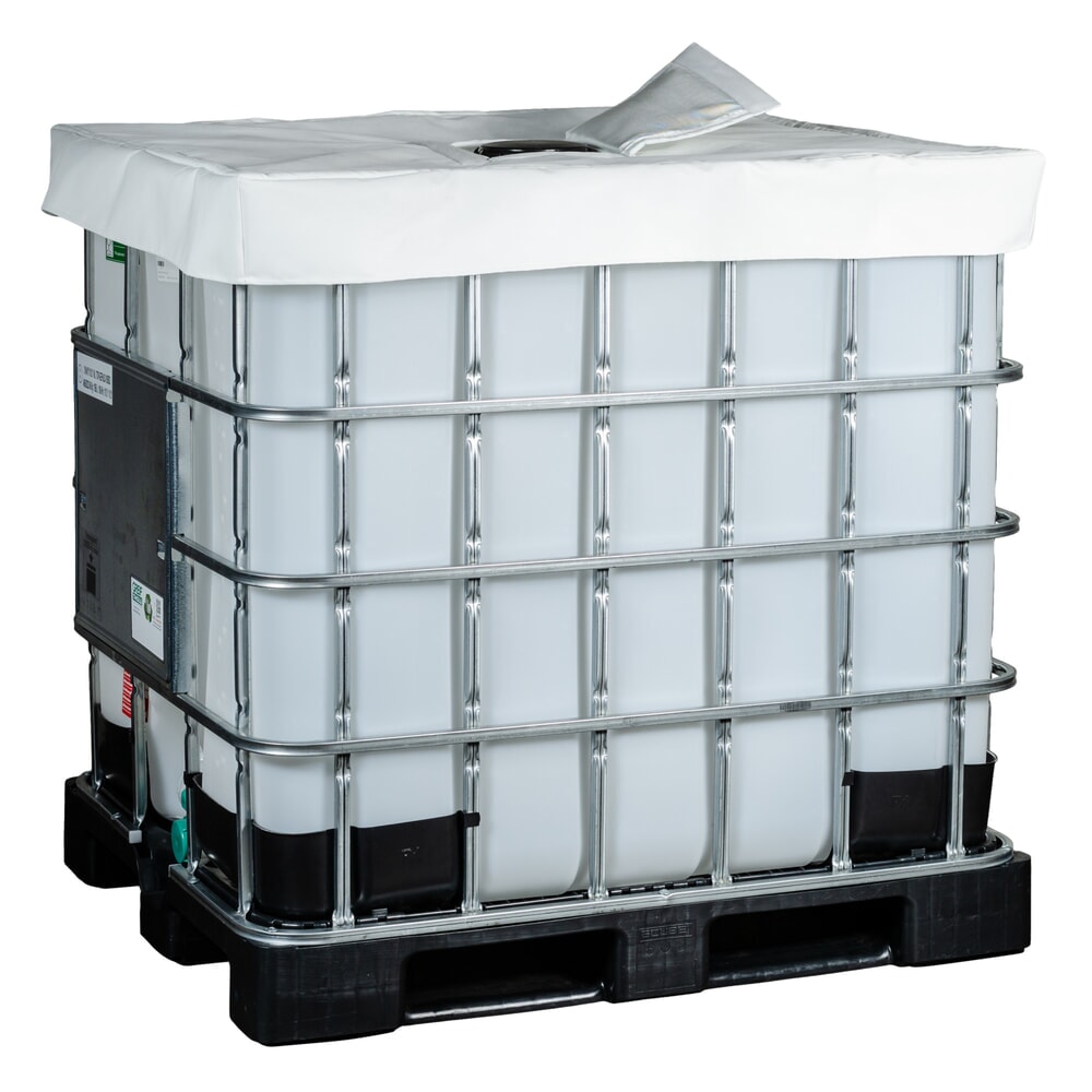 Illustration du produit: Couvercle pour gaine chauffante de conteneurs IBC Kuhlmann pour les industries alimentaire et pharmaceutique, 1 000 l, L x l x H 1 200 x 1 000 x 100 mm