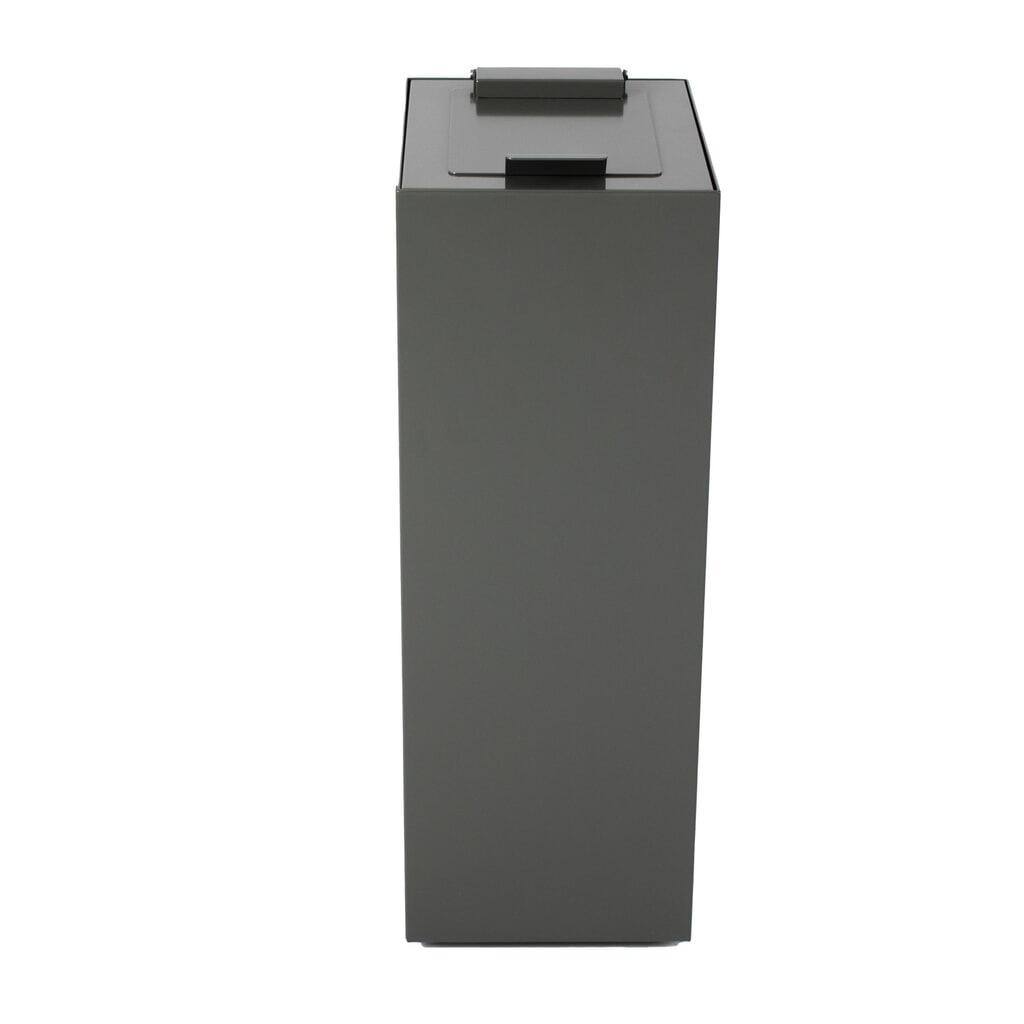 Couvercle rabattable pour dispositif modulaire de tri des déchets, gris foncé N° de l'image du produit 5 : Couvercle rabattable pour dispositif modulaire de tri des déchets, gris foncé