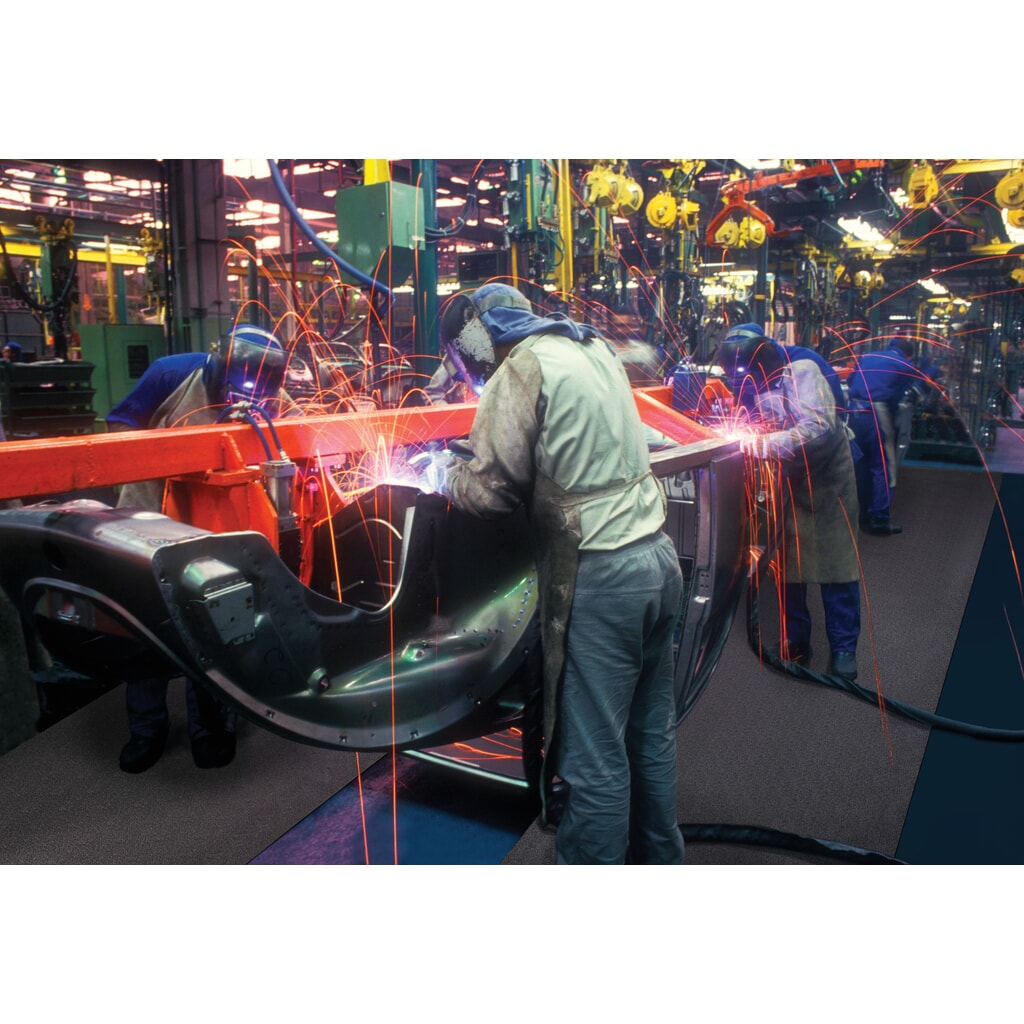 Dalle anti-fatigue, surface en caoutchouc, face arrière en vinyle, lxP 610 x 910 mm N° de l'image du produit 4 : Dalle anti-fatigue, surface en caoutchouc, face arrière en vinyle, lxP 610 x 910 mm