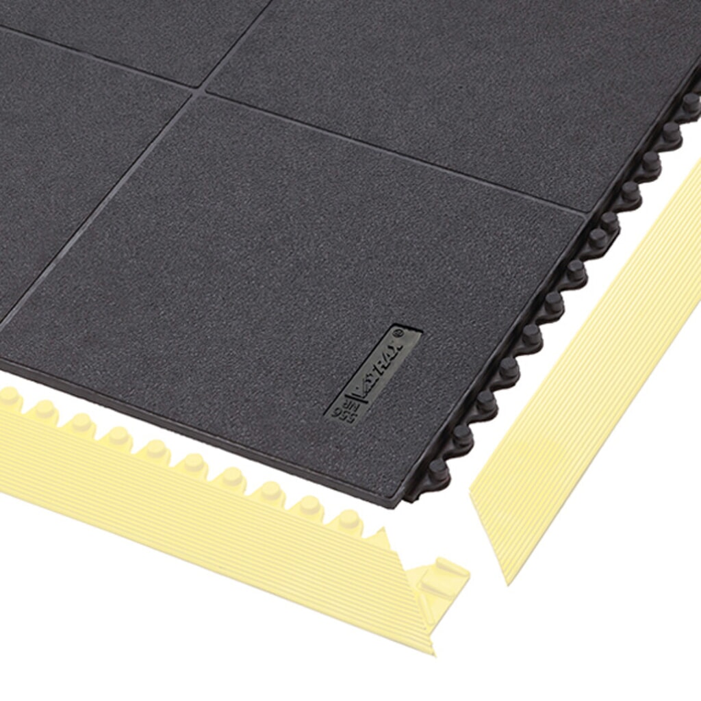 Illustration du produit: Dalle de sol pour postes de travail de montage, système emboîtable, pleine, lxP 910 x 910 mm