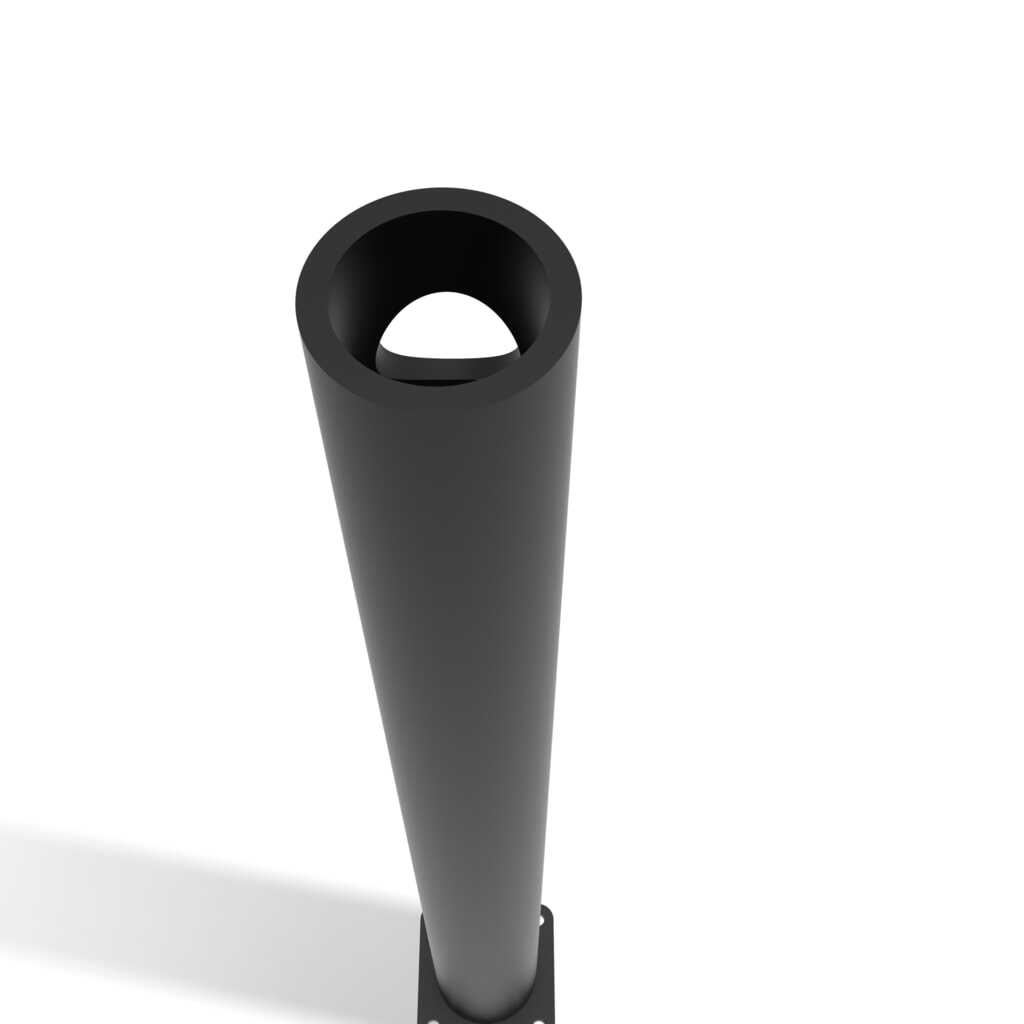 dancop Garde-corps de sécurité flexible « Delta », poteau d’extrémité N° de l'image du produit 10 : dancop Garde-corps de sécurité flexible « Delta », poteau d’extrémité