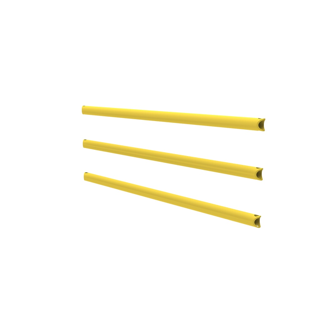 N° de l'image du produit 2 : dancop Jeu de montants pour garde-corps de sécurité « Delta », 3 pcs