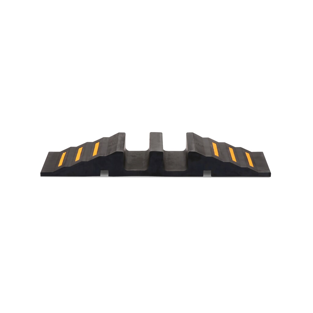 Illustration du produit: dancop Passage pour flexibles et câbles, rampe, largeur 300 mm, noir