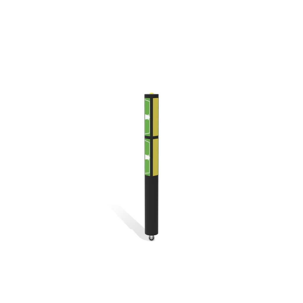 dancop Porte battante pour garde-corps de sécurité « Delta », H x l 1 200 x 1 750 mm, avec rouleau N° de l'image du produit 3 : dancop Porte battante pour garde-corps de sécurité « Delta », H x l 1 200 x 1 750 mm, avec rouleau