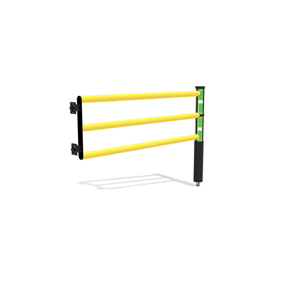 dancop Porte battante pour garde-corps de sécurité « Delta », H x l 1 200 x 1 750 mm, avec rouleau N° de l'image du produit 8 : dancop Porte battante pour garde-corps de sécurité « Delta », H x l 1 200 x 1 750 mm, avec rouleau