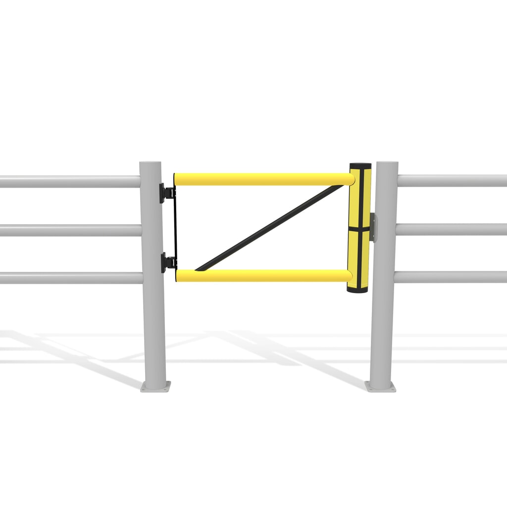 dancop Porte battante pour garde-corps de sécurité « Delta », H x l 1 200 x 1 000 mm N° de l'image du produit 11 : dancop Porte battante pour garde-corps de sécurité « Delta », H x l 1 200 x 1 000 mm