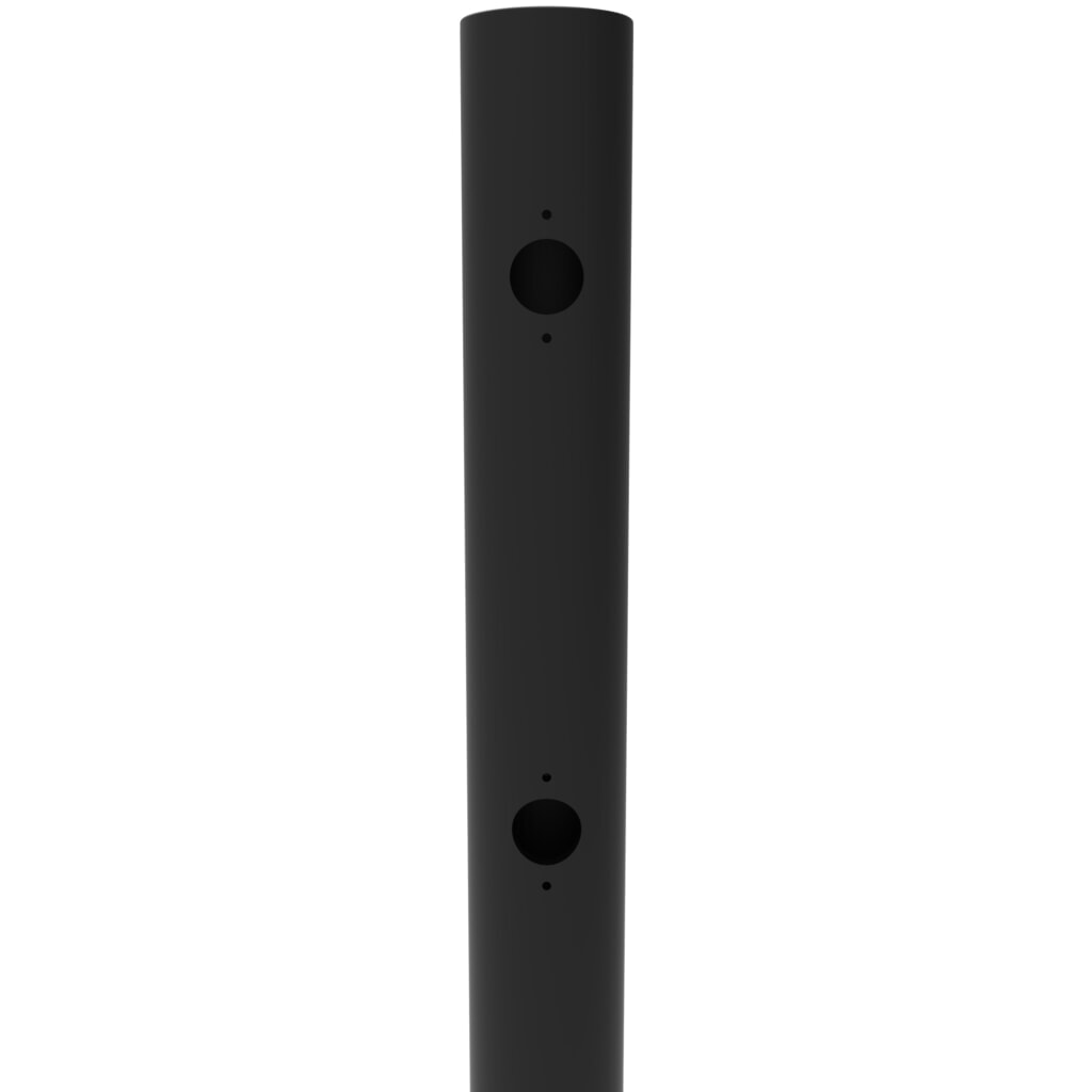 N° de l'image du produit 9 : dancop Poteau d’extrémité de porte battante pour garde-corps de sécurité « Delta », Ø 110 mm, hauteur 1 200 mm