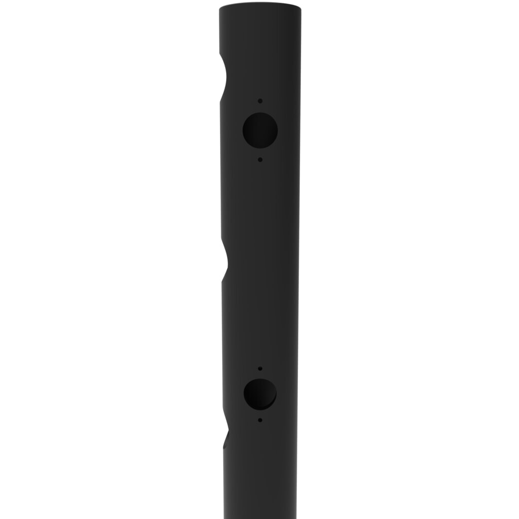 N° de l'image du produit 9 : dancop Poteau d’extrémité pour porte battante de garde-corps de sécurité « Delta », Ø 110 mm, hauteur 1 200 mm, 90°, droite