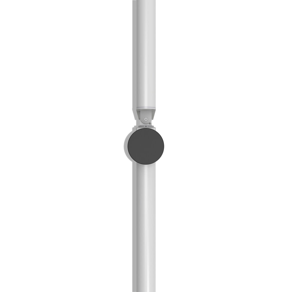 N° de l'image du produit 10 : dancop Poteau d’extrémité de porte battante pour garde-corps de sécurité « Delta », Ø 110 mm, hauteur 1 200 mm