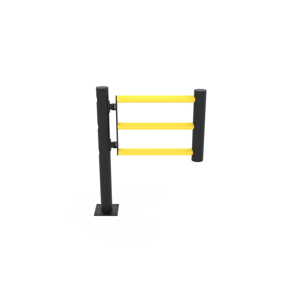 dancop Poteau d’extrémité de porte battante pour garde-corps de sécurité « Delta », Ø 110 mm, hauteur 1 200 mm N° de l'image du produit 12 : dancop Poteau d’extrémité de porte battante pour garde-corps de sécurité « Delta », Ø 110 mm, hauteur 1 200 mm