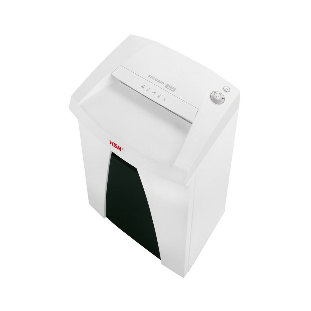 N° de l'image du produit 2 : Déchiqueteur de papier HSM SECURIO B22, coupe en bandelettes de 3,9 mm