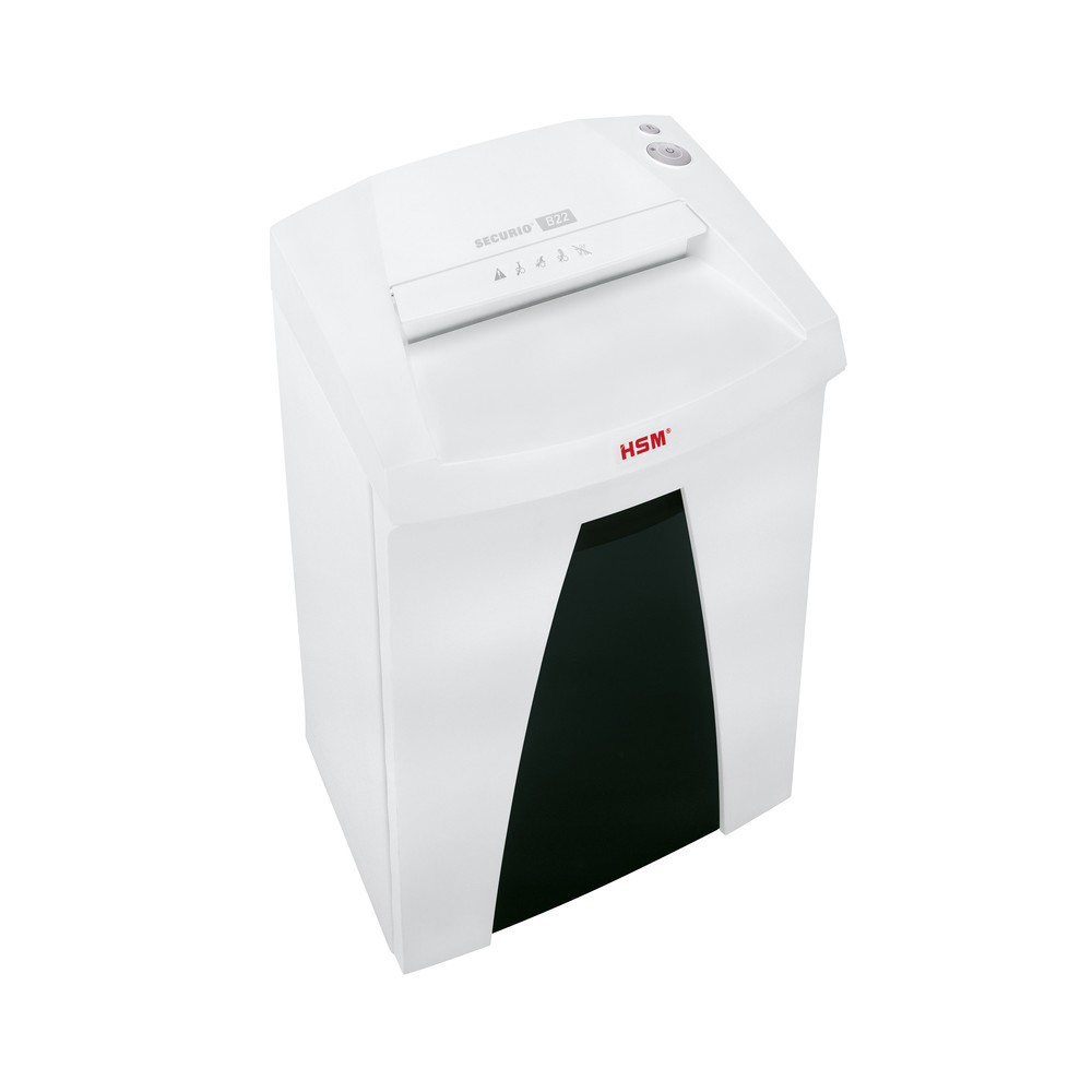 N° de l'image du produit 4 : Déchiqueteur de papier HSM SECURIO B22, coupe en bandelettes de 3,9 mm