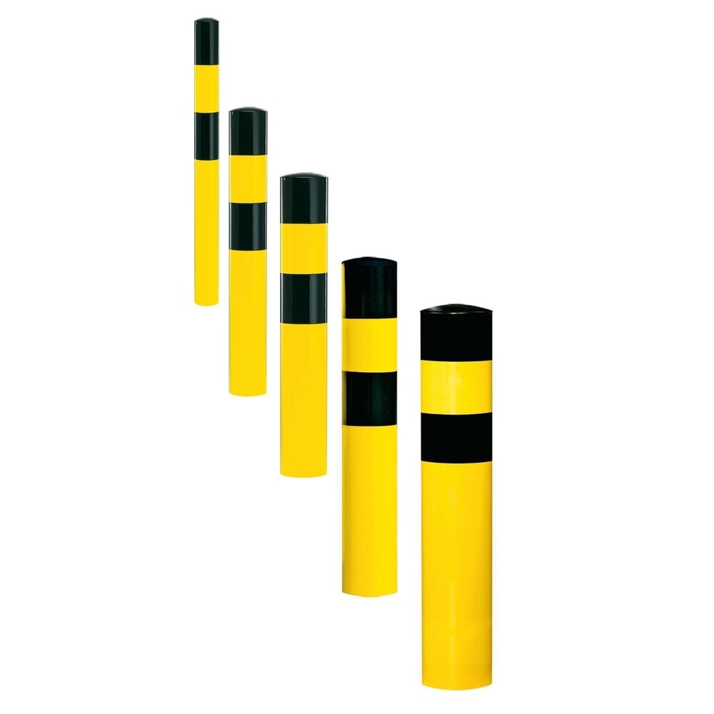 N° de l'image du produit 4 : MORAVIA Borne de protection, à bétonner, pour l’extérieur, hauteur 1 600 mm, Ø 90 mm