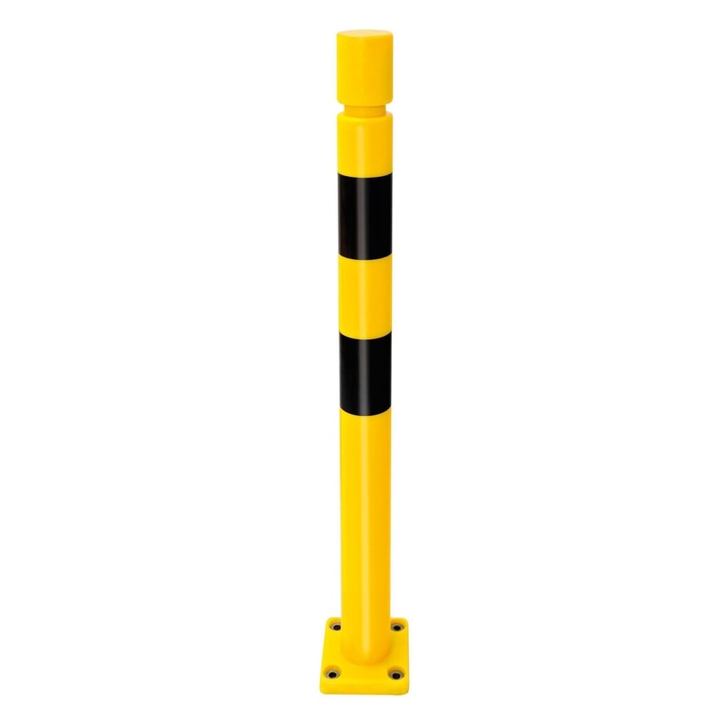 Déflecteur FLEX MORAVIA, en TPU, à cheviller, H x Ø 1 000 x 80 mm, jaune/noir N° de l'image du produit 7 : Déflecteur FLEX MORAVIA, en TPU, à cheviller, H x Ø 1 000 x 80 mm, jaune/noir