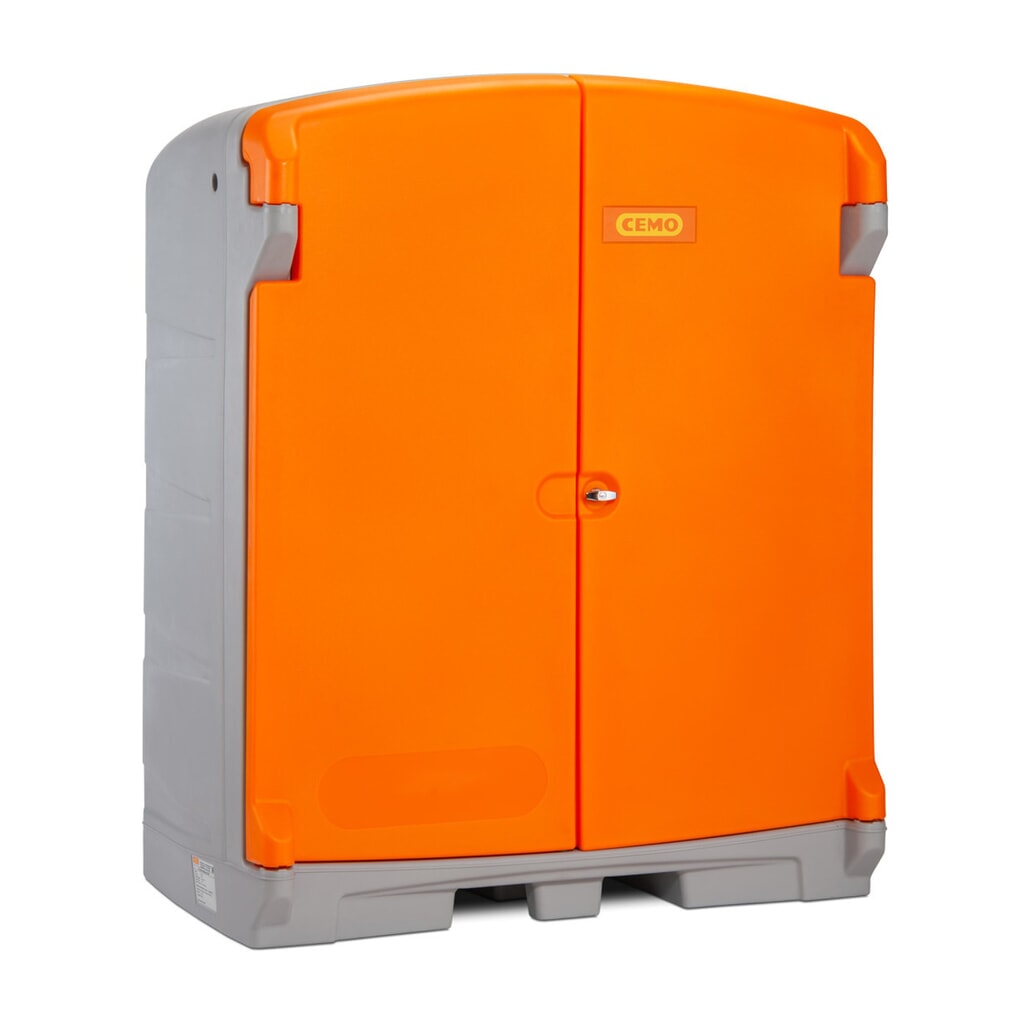 Illustration du produit: Dépôt à matières dangereuses en PE CEMO 220/2, 2x 200 l, contenance 220 l