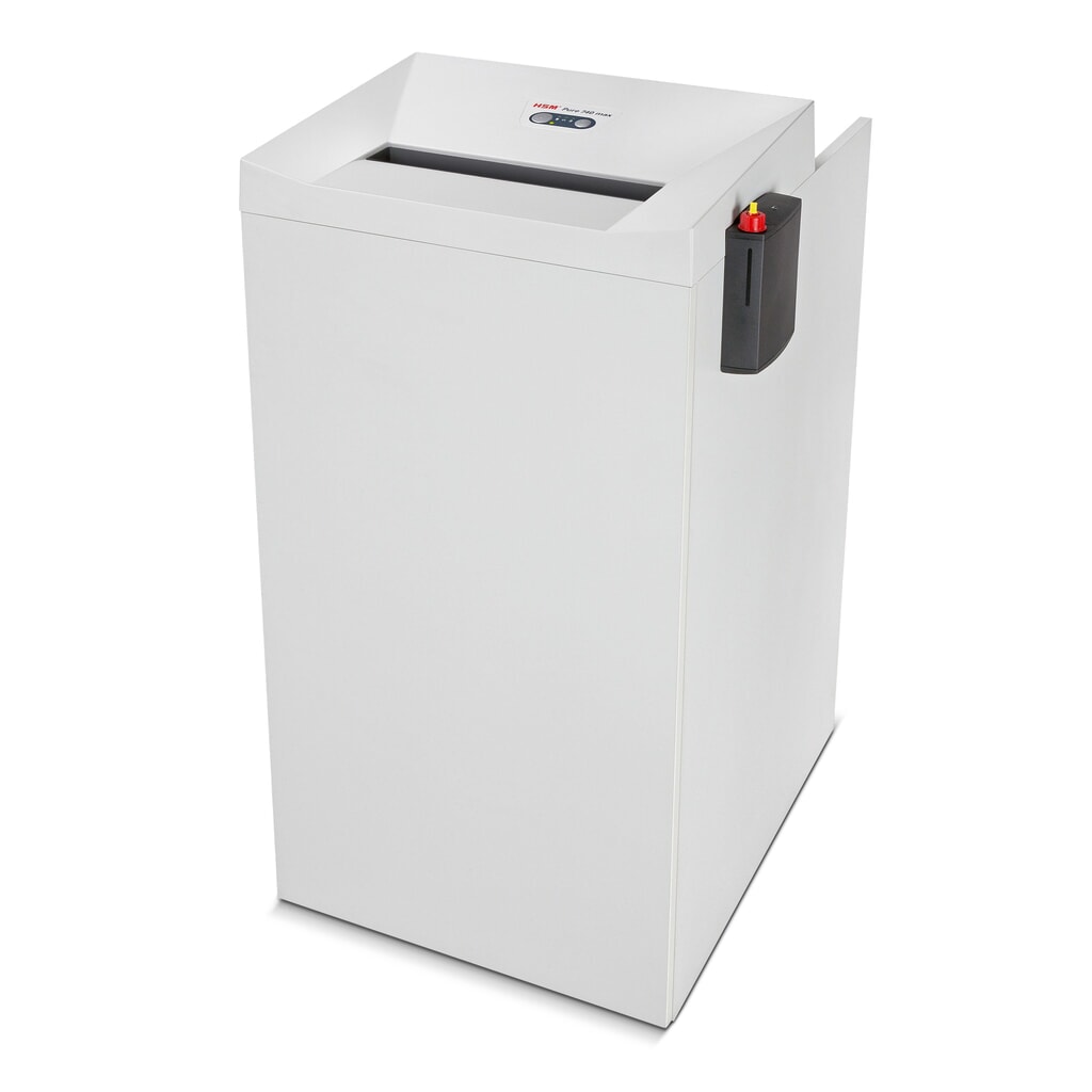 Destructeur de documents grande capacité HSM® Pure 740 max, volume 240 l, coupe croisée en particules 1,9 x 15 mm Illustration du produit: Destructeur de documents grande capacité HSM® Pure 740 max, volume 240 l, coupe croisée en particules 1,9 x 15 mm