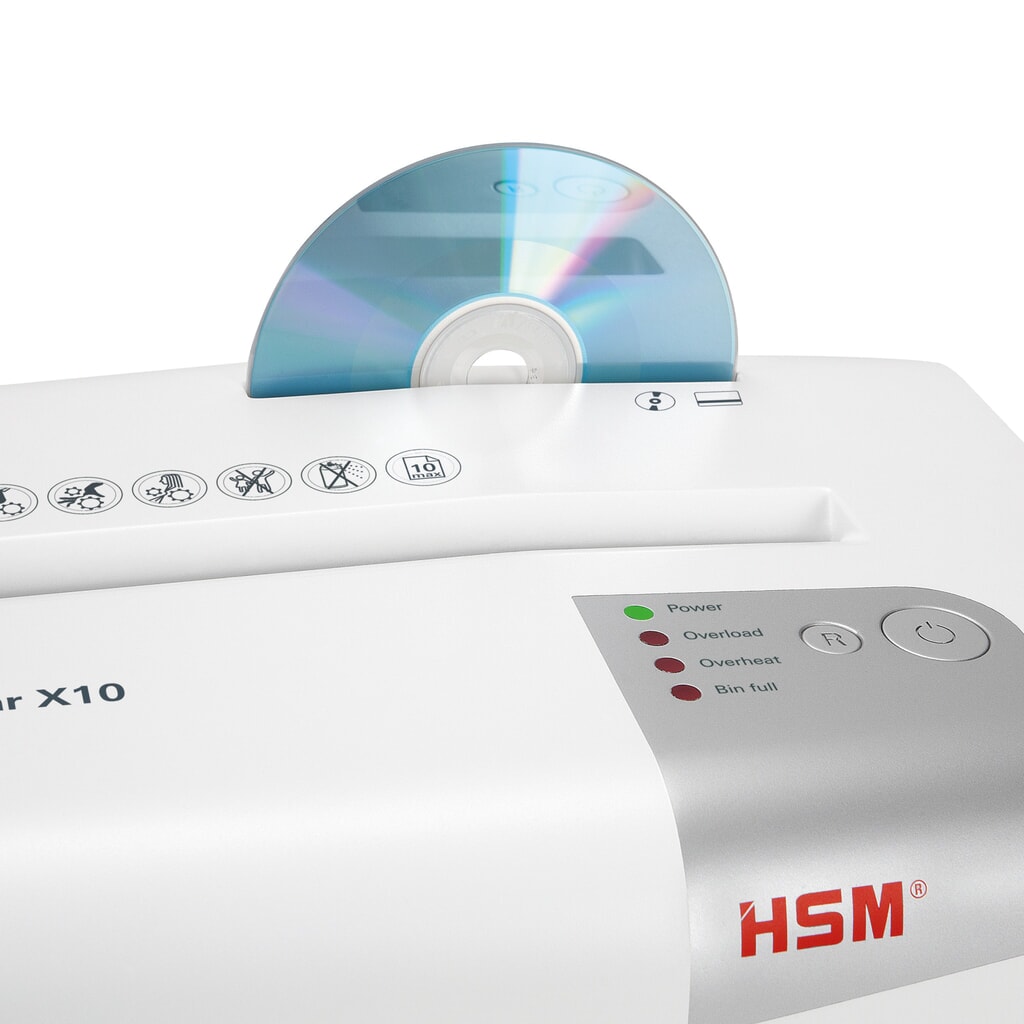 Destructeur de documents HSM shredstar X10, coupe croisée en particules 4,5 x 30 mm N° de l'image du produit 5 : Destructeur de documents HSM shredstar X10, coupe croisée en particules 4,5 x 30 mm