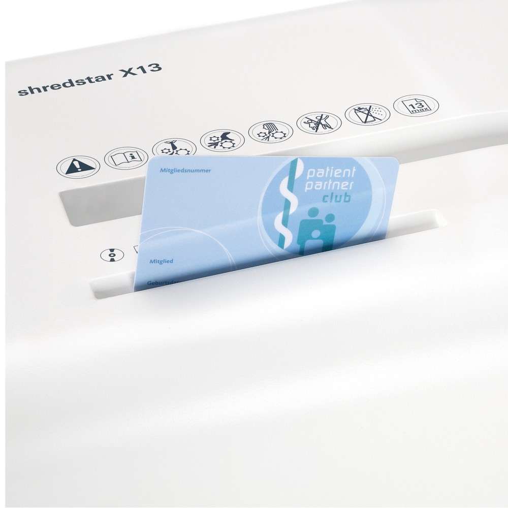 N° de l'image du produit 5 : Destructeur de documents HSM shredstar X13, coupe croisée en particules 4 x 37 mm