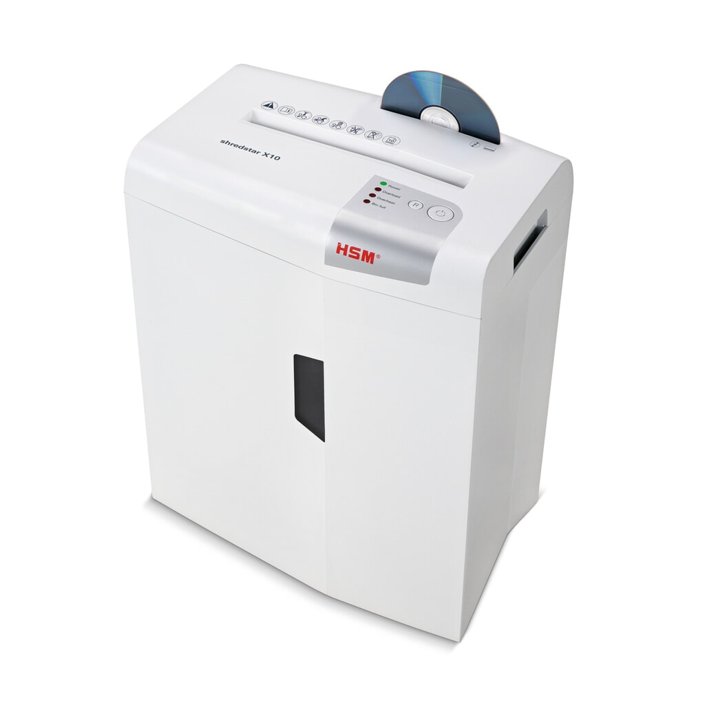 Illustration du produit: Destructeur de documents HSM shredstar X13, coupe croisée en particules 4 x 37 mm
