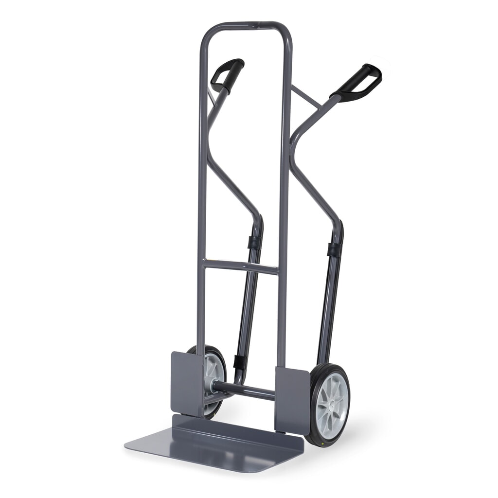 Diable empilable ESD fetra®, capacité de charge 300 kg, pelle l x P 480 x 300 mm Illustration du produit: Diable empilable ESD fetra®, capacité de charge 300 kg, pelle l x P 480 x 300 mm