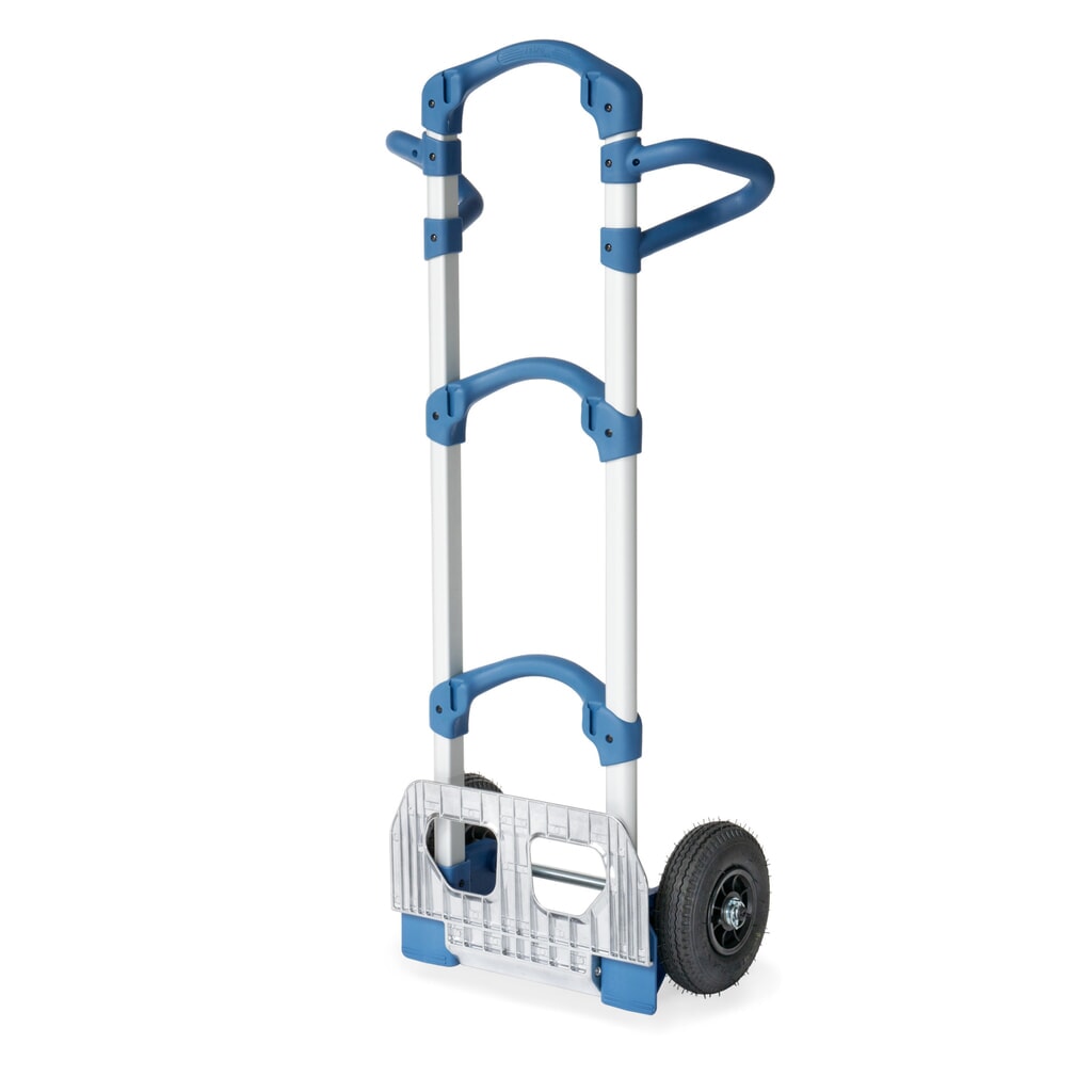Diable en aluminium Wuppi fetra®, capacité de charge 200 kg, pelle l x P 425 x 165 mm N° de l'image du produit 3 : Diable en aluminium Wuppi fetra®, capacité de charge 200 kg, pelle l x P 425 x 165 mm