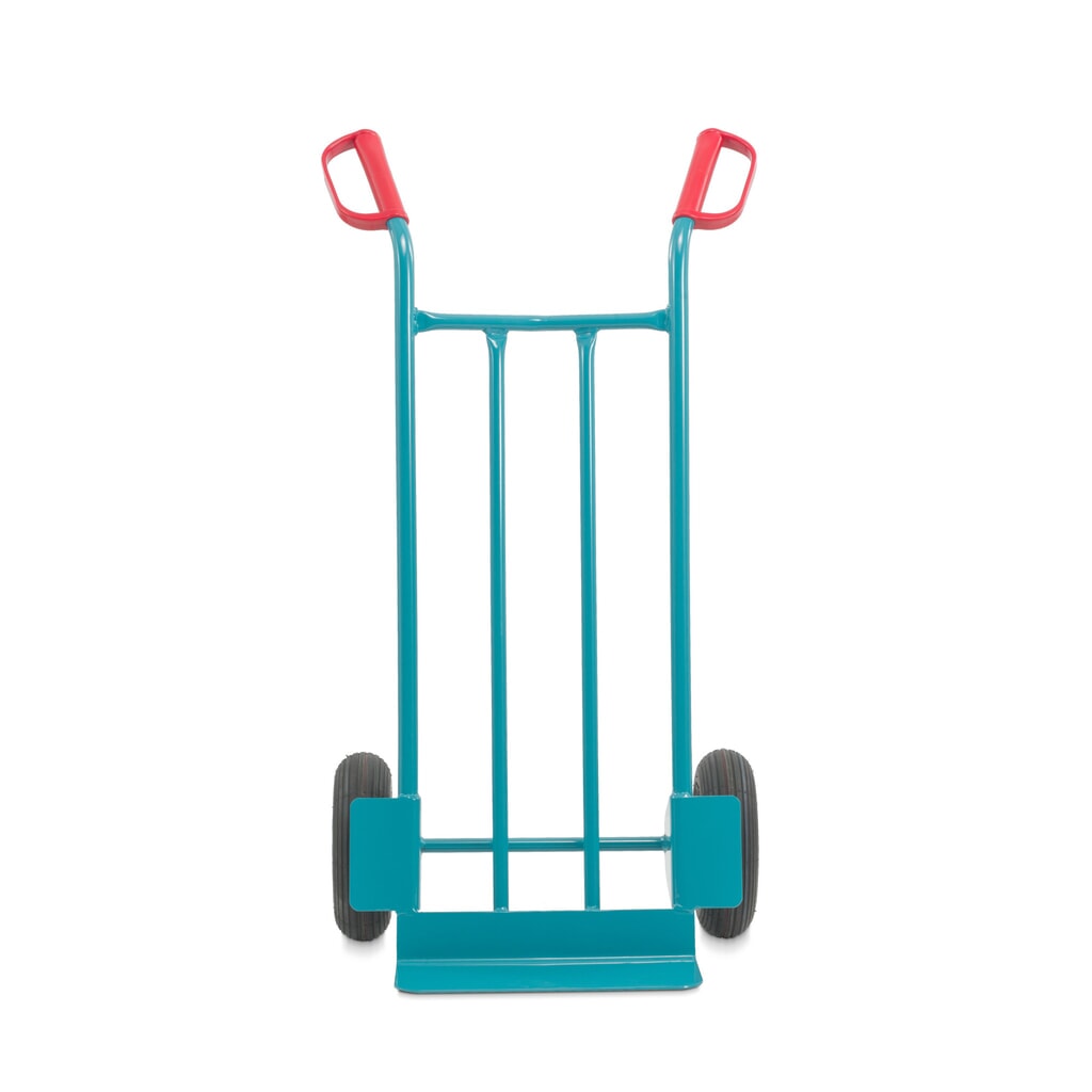 Diable en tubes d’acier Ameise®, capacité de charge de 250 kg, bavette L x P 400 x 150 mm, pneus gonflables N° de l'image du produit 2 : Diable en tubes d’acier Ameise®, capacité de charge de 250 kg, bavette L x P 400 x 150 mm, pneus gonflables