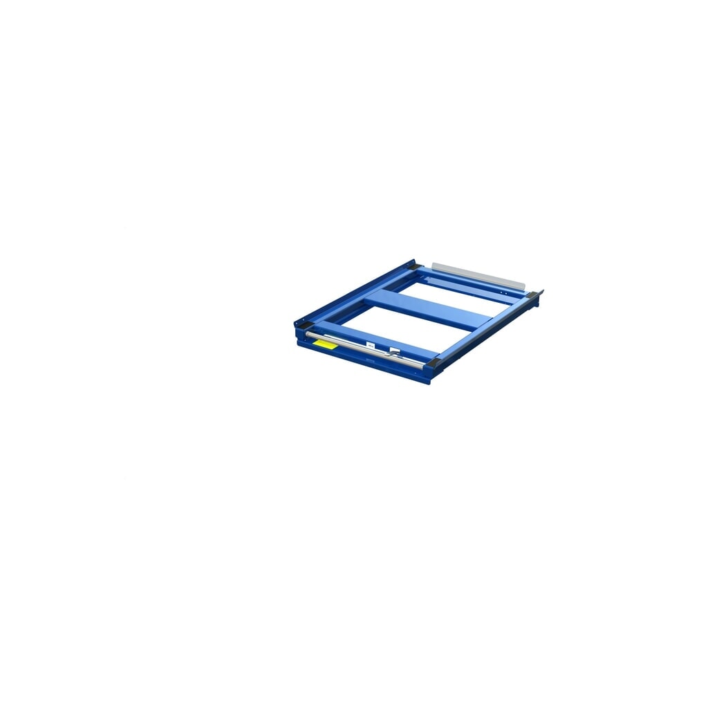 Dispositif d’extraction de palette, modèle à poser sur tablette, lxP 860 x 1 200 mm, capacité de charge 600 kg Illustration du produit: Dispositif d’extraction de palette, modèle à poser sur tablette, lxP 860 x 1 200 mm, capacité de charge 600 kg
