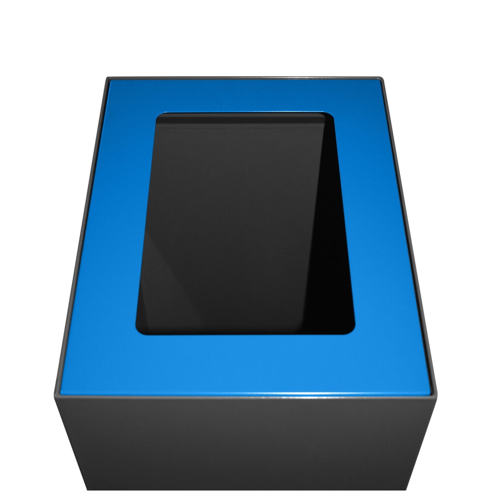 Illustration du produit: Couvercle pour dispositif modulaire de tri des déchets, 60 litres, bleu
