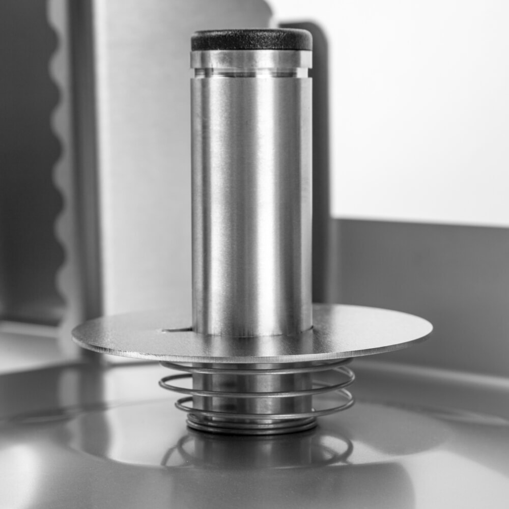 N° de l'image du produit 6 : Distributeur de gros rouleaux de papier toilette Air-Wolf pour 1 gros rouleau, acier inoxydable brossé