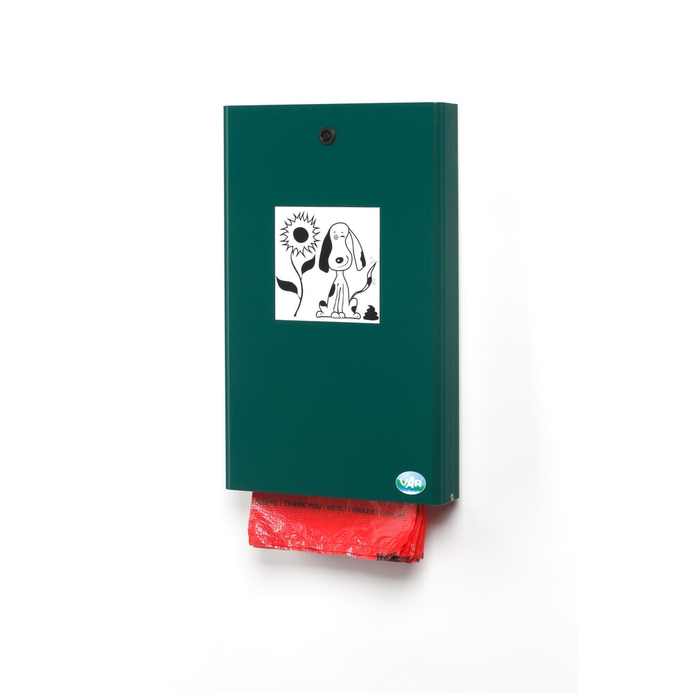 Illustration du produit: Distributeur de sachets à excréments pour chien VAR® DS 2, vert mousse