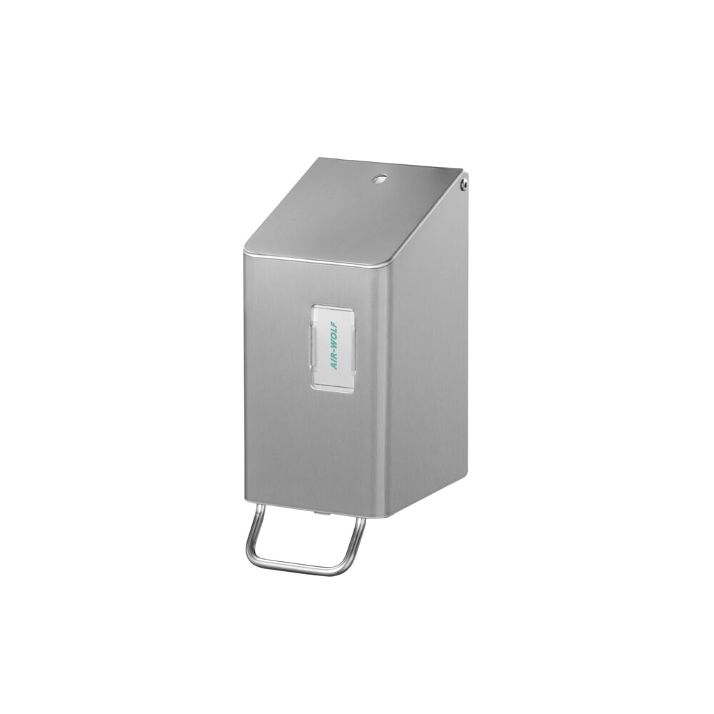 Illustration du produit: Distributeur de savon et de désinfectant Air-Wolf pour 250 ml en acier inoxydable brossé
